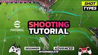 eFootball 2024 - Shot Types | Shooting Tutorial  - Xbox , Playstation