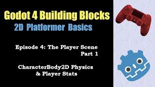 Platformer Tut 4.1 - CharacterBody2D & Stats