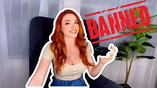 Amouranth Banned from YouTube!