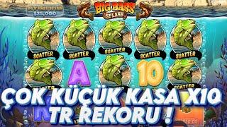  SLOT OYUNLARI  BIG BASS SPLASH KÜÇÜK KASA X10 ÇOK YÜKSEK KAZANÇ