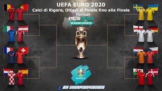 PES 2021 • UEFA EURO 2020 • Sfida ai Calci di Rigore, Ottavi di Finale fino alla Finale