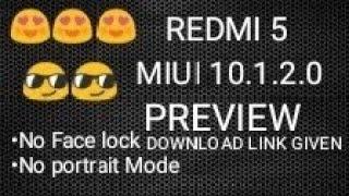 Redmi 5 MIUI 10 UPDATE PREVIEW AND ITS ROLLING OUT 