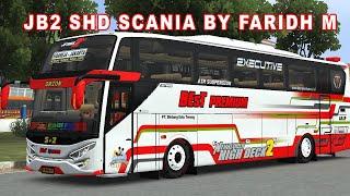 TERBARU_FREE.MOD BUSSID JB2 SHD SCANIA BY FARIDH MADYAWAN.SHARE LIVERY BEST PREMIUM