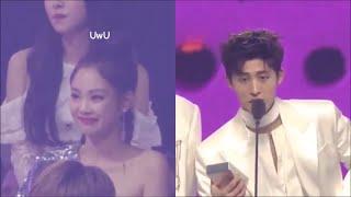 Hanbin (B.I) x Jennie moments MMA 2018 - (PINKON/JENBIN/iKON BLACKPINK)