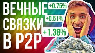 P2P СТАБИЛЬНЫЕ СВЯЗКИ ВНУТРИ РОССИИ / АРБИТРАЖ КРИПТОВАЛЮТЫ