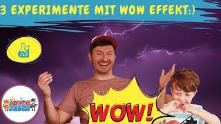 Experimente für Kinder 3 tolle Experimente mit WOW Effekt einfach zum nachmachen