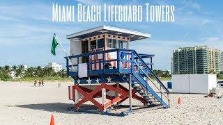 All the  Lifeguard Towers of Miami Beach