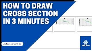 How To Draw Cross Section in 3 Minutes