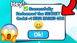 HACKER Redeems SECRET CODE For HUGE HACKED CAT In Pet Simulator X (Roblox)