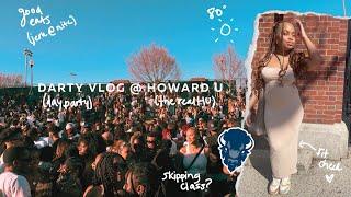 a darty is a day party (college vlog) | howard university