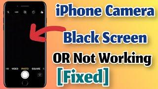 iPhone Camera black screen| iPhone camera not working properly| Tech Support