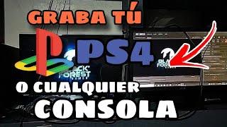 Como Grabar PS4 con Capturadora HDMI