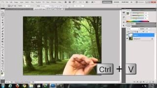 Chroma Key / Green Screen Effects in Photoshop Tutorial