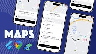  Maps with Flutter & Google Maps Platform (Places, Routes & Geocoding API)