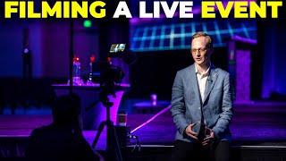 How to film LIVE Events: Tips + BTS