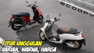 FITUR UNGGULAN ALL NEW HONDA SCOOPY 2021 WARNA BARU, HARGA TERBARU