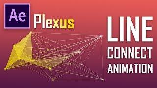 Plexus Animation | Line Connect Animation in Adobe After Effect | group line animation