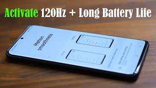 Activate Long Battery Life + 120 Hz Refresh Rate on Samsung Galaxy (S20, S20+, S20 Ultra)