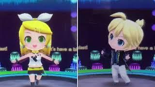 Miku, Luka, Rin and Len Dance To: Ageage Again (Project Mirai DX Dance)