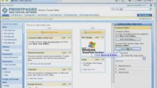 SharePoint 2007 Tutorial - How To Use The SharePoint Content Editor Web Part