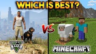 GTA 5 VS MINECRAFT : WHICH IS BEST?