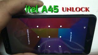 itel A45,A44 Air Hard Reset Pattern and Password and frp Unlock