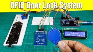 RFID door lock access control system | How to make an RFID door lock system using Arduino