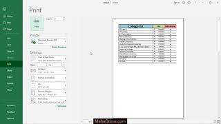 How to Change Page Size A4 in Excel- A4 Layout in Excel Tutorial