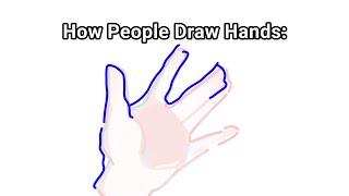 How People Draw Hands: 