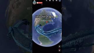 Dragon  Found On Google Earth #shorts #googleearth