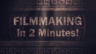 FILMMAKING IN 2 MINUTES: Preproduction, Production, Post Production, Distribution, and Development