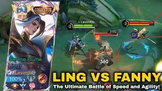 LING vs FANNY: The Ultimate Battle of Speed and Agility! | Ling FastHand Gameplay (New Season)