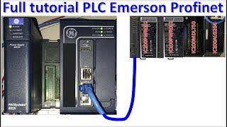 PLC Emerson Profinet full tutorial