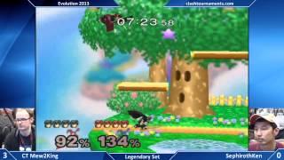 Evolution 2013 - CT Mew2King vs SephirothKen - Legendary Exhibition - SSBM