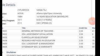 Aiou Result Announce spring 2021 BA BCOM BED #Aiouresult #Aiou #BARESULT #BEDRESULT #SPRING2021