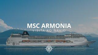 MSC Armonia - Visita ao navio