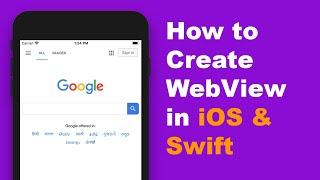 How to Create WebView in Xcode 11 (Swift 5)