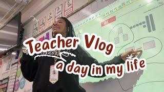 TEACHER VLOG | morning routine + brain breaks + come teach with me