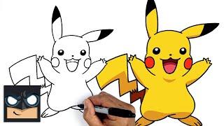 How To Draw PIKACHU | YouTube Studio Art Tutorial