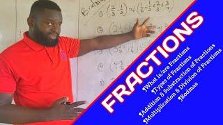 Fractions Explained || Detailed Explanation of #Fractions for SHS/JHS.