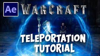 After Effects Tutorial - Warcraft Teleportation # 24 (Deutsch / German)