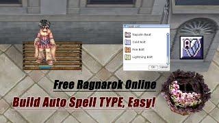 Tutorial and guide Pre Renewal build Equip Professor/sage Auto Spell Type Free Ragnarok Online