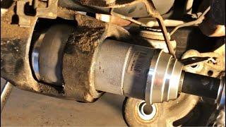 How to replace trailing arm bushings (part #31277893) on 2001-2007 V70 / XC70 AWD.