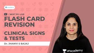 [Flashcard Series 10] Clinical Signs & Tests | Dr. Jhanvi S Bajaj