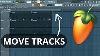 How to Move Tracks in the playlist (FL Studio 24)