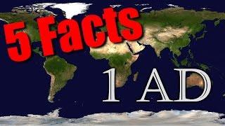 5 Facts about 1 AD (History Facts)