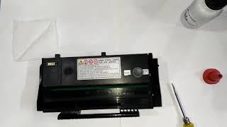 Ricoh sp 111 ,100, 110 toner Refilling