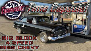 TUNING UP A TIME MACHINE! THIS BIG BLOCK 4 SPEED 55 Chevy NEEDS HELP!