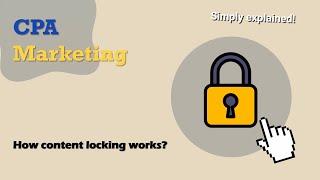 How to Make Money with Content Locking? | HOW Content Locking works? | CPA Marketing