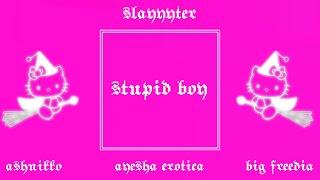 Slayyyter - Stupid Boy (ft. Ashnikko, Ayesha Erotica & Big Freedia) [mashup]